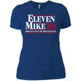 T-Shirts Royal / X-Small Eleven Mike 84 - Should I Stay or Should Eggo Women's Premium T-Shirt