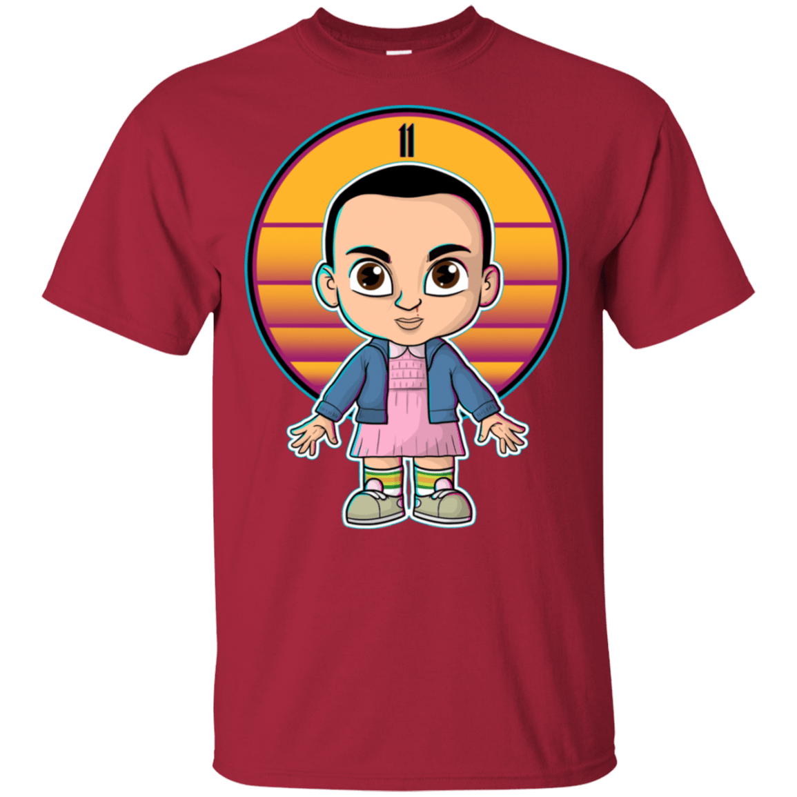 T-Shirts Cardinal / S Eleven Pop T-Shirt