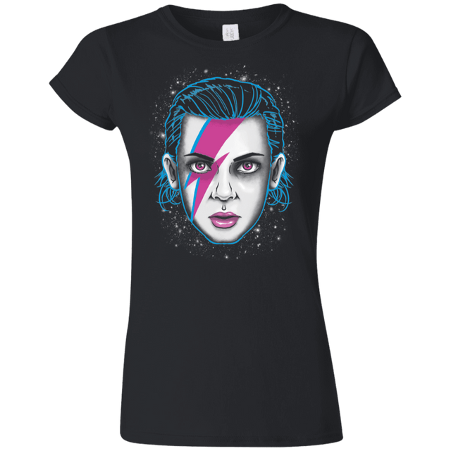 T-Shirts Black / S Eleven Space Junior Slimmer-Fit T-Shirt