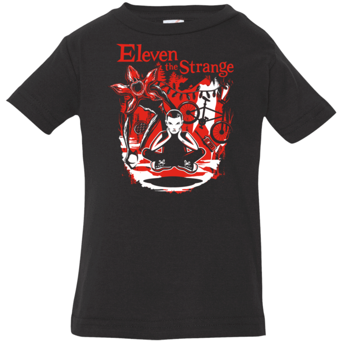 T-Shirts Black / 6 Months Eleven The Strange Infant Premium T-Shirt