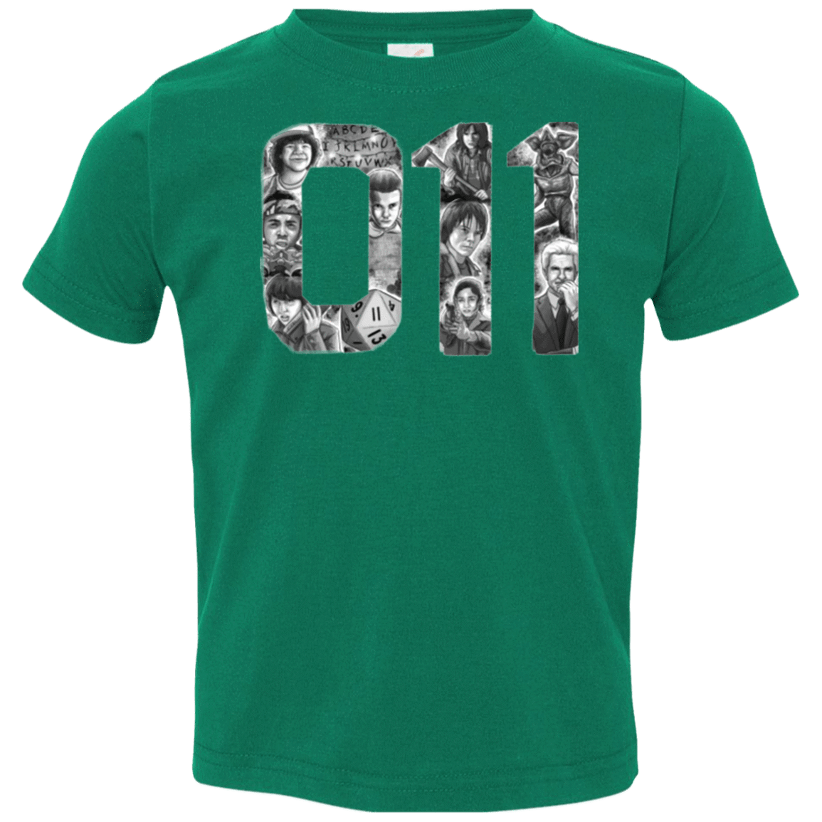 T-Shirts Kelly / 2T Eleven Toddler Premium T-Shirt