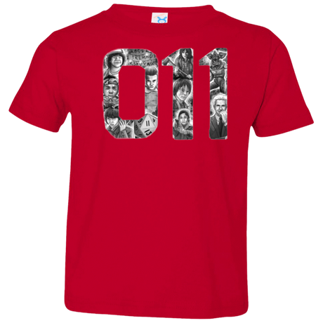 T-Shirts Red / 2T Eleven Toddler Premium T-Shirt