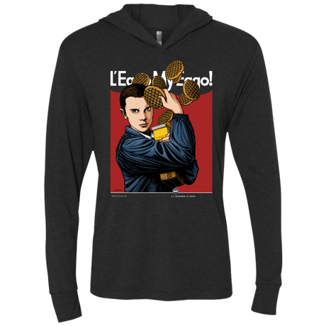 T-Shirts Vintage Black / X-Small Eleven Triblend Long Sleeve Hoodie Tee