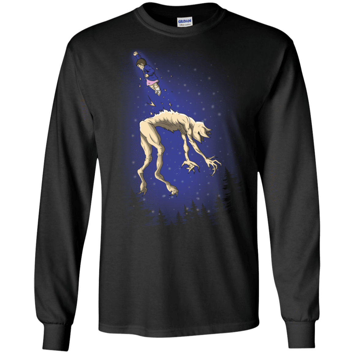 T-Shirts Black / S Eleven vs Demogorgon Men's Long Sleeve T-Shirt