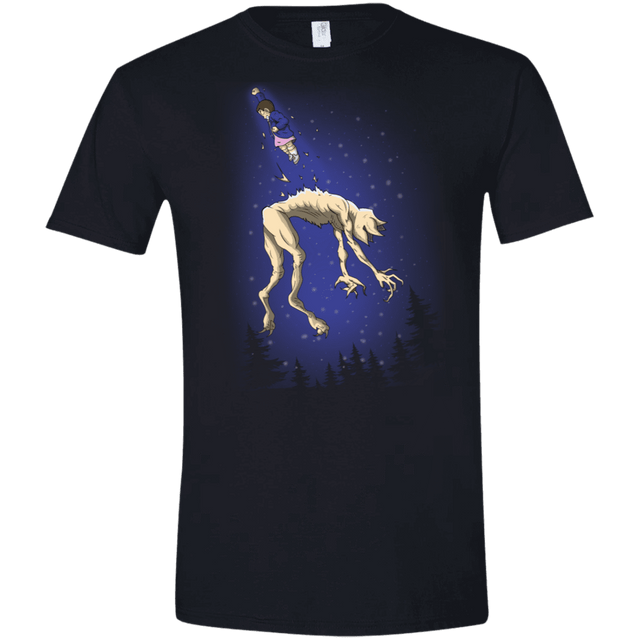 T-Shirts Black / X-Small Eleven vs Demogorgon Men's Semi-Fitted Softstyle