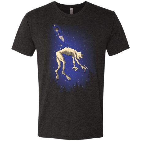 T-Shirts Vintage Black / S Eleven vs Demogorgon Men's Triblend T-Shirt