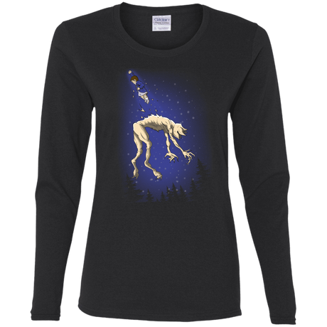 T-Shirts Black / S Eleven vs Demogorgon Women's Long Sleeve T-Shirt