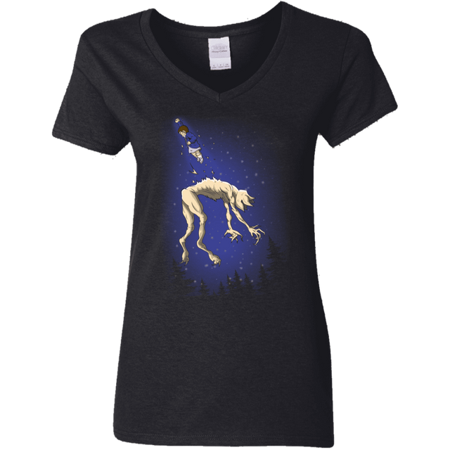 T-Shirts Black / S Eleven vs Demogorgon Women's V-Neck T-Shirt