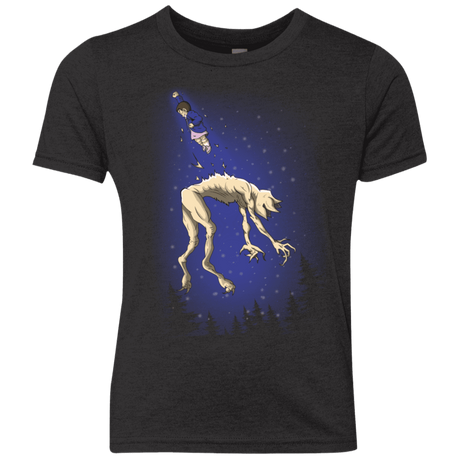 T-Shirts Vintage Black / YXS Eleven vs Demogorgon Youth Triblend T-Shirt