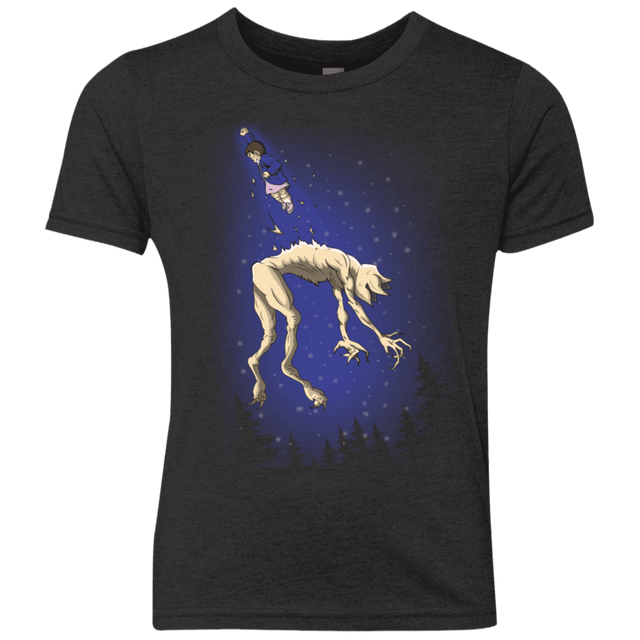 T-Shirts Vintage Black / YXS Eleven vs Demogorgon Youth Triblend T-Shirt