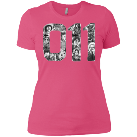 T-Shirts Hot Pink / X-Small Eleven Women's Premium T-Shirt