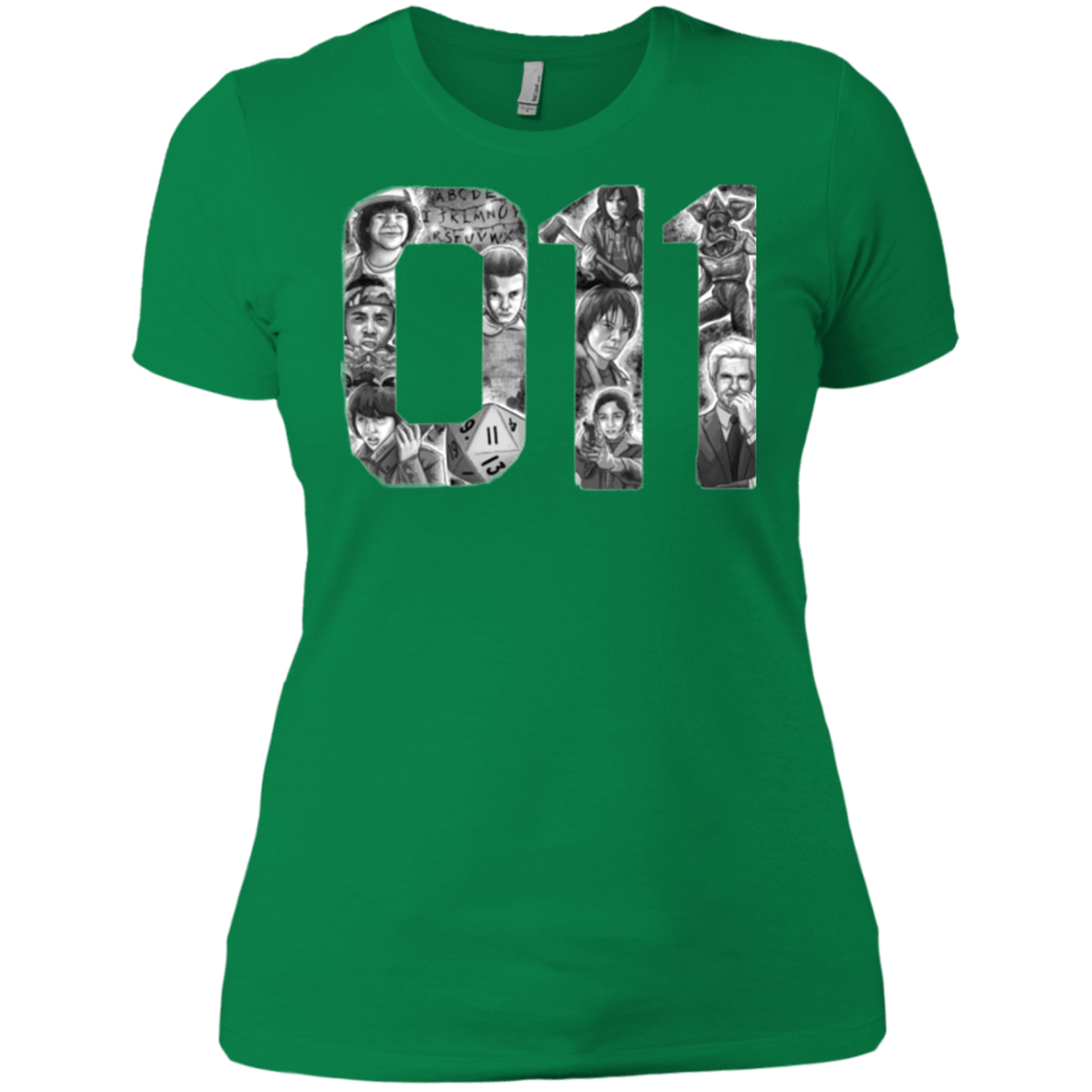 T-Shirts Kelly Green / X-Small Eleven Women's Premium T-Shirt