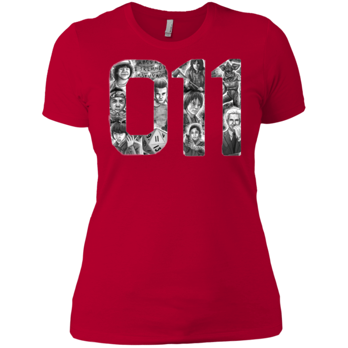 T-Shirts Red / X-Small Eleven Women's Premium T-Shirt