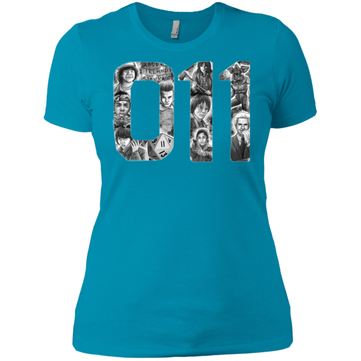 T-Shirts Turquoise / X-Small Eleven Women's Premium T-Shirt