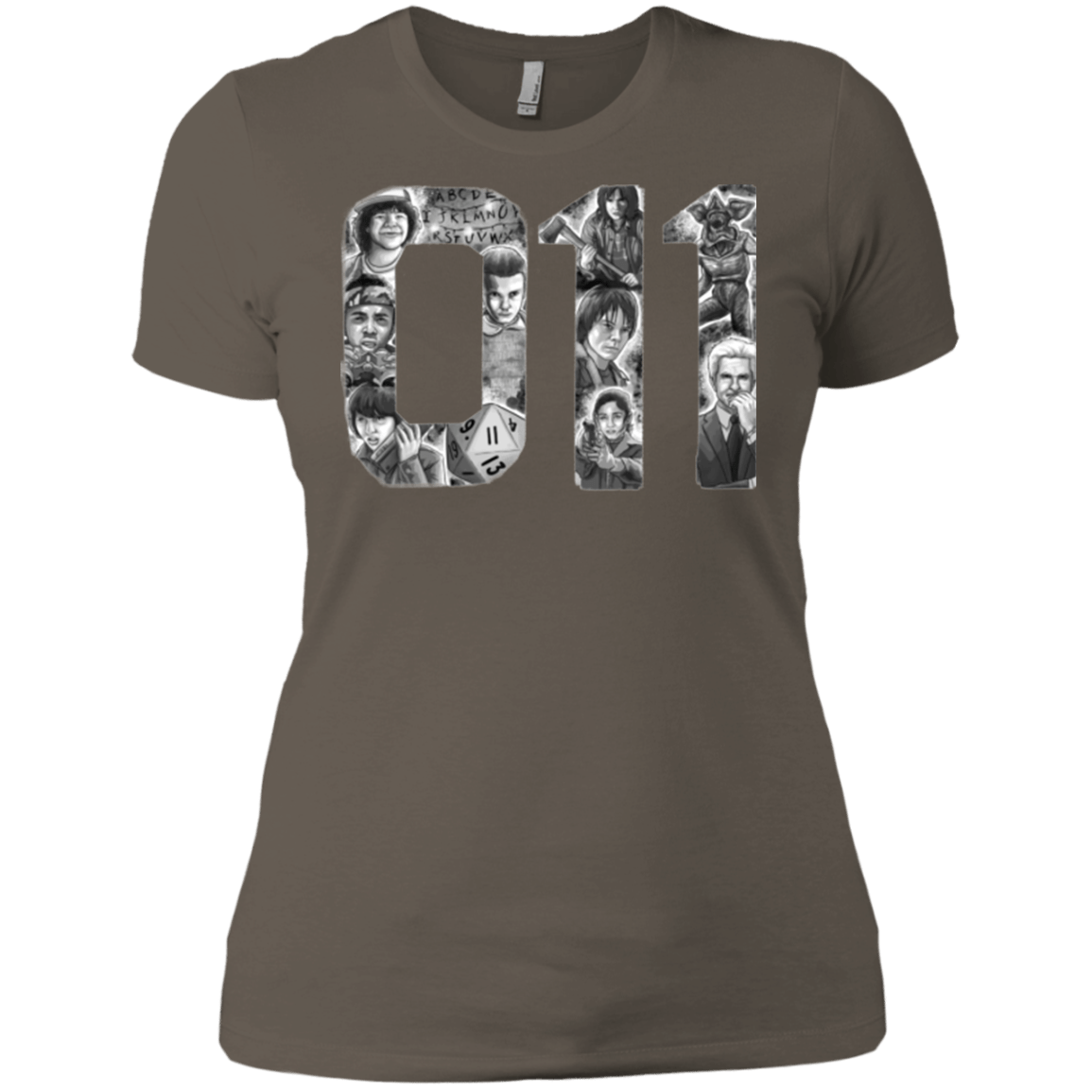 T-Shirts Warm Grey / X-Small Eleven Women's Premium T-Shirt