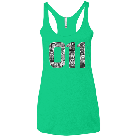 T-Shirts Envy / X-Small Eleven Women's Triblend Racerback Tank