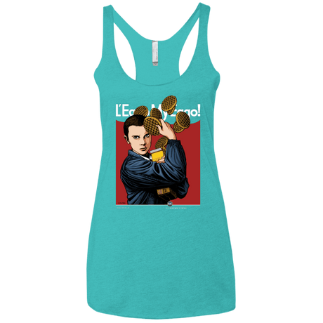 T-Shirts Tahiti Blue / X-Small Eleven Women's Triblend Racerback Tank