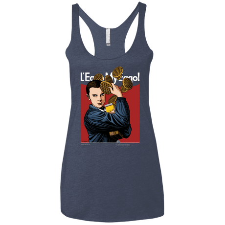 T-Shirts Vintage Navy / X-Small Eleven Women's Triblend Racerback Tank