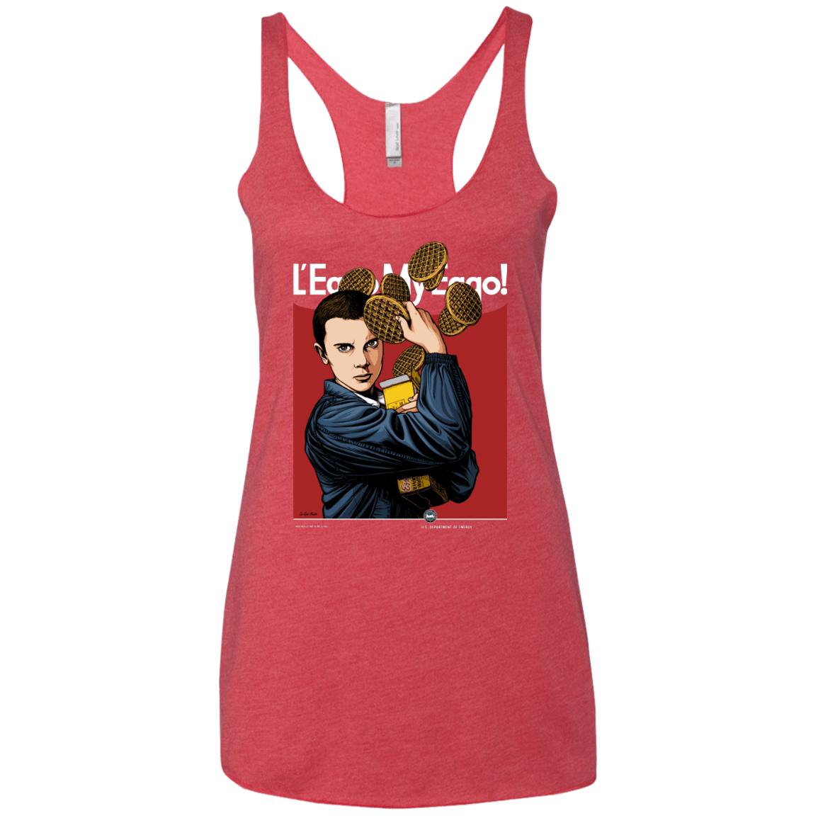 T-Shirts Vintage Red / X-Small Eleven Women's Triblend Racerback Tank