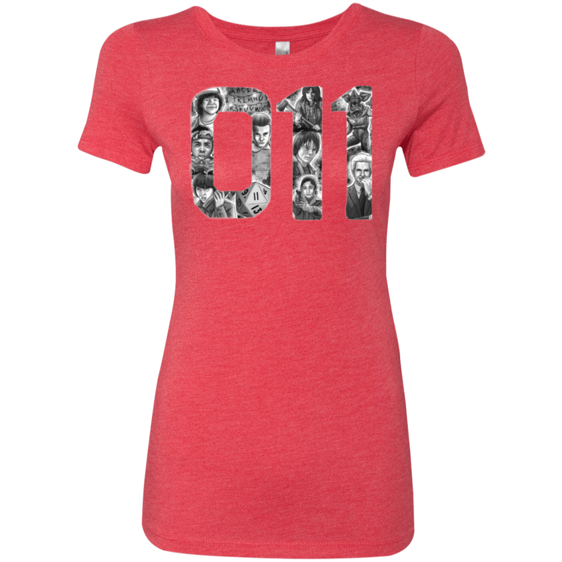 T-Shirts Vintage Red / Small Eleven Women's Triblend T-Shirt