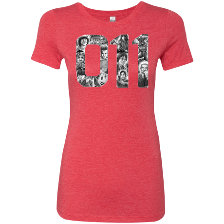 T-Shirts Vintage Red / Small Eleven Women's Triblend T-Shirt
