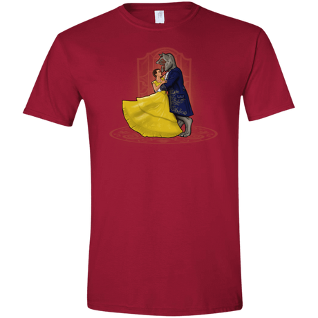 T-Shirts Cardinal Red / S Eleveny the Beast Men's Semi-Fitted Softstyle