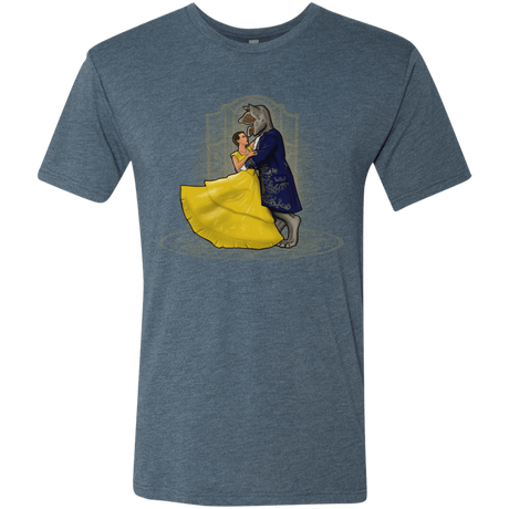 T-Shirts Indigo / S Eleveny the Beast Men's Triblend T-Shirt