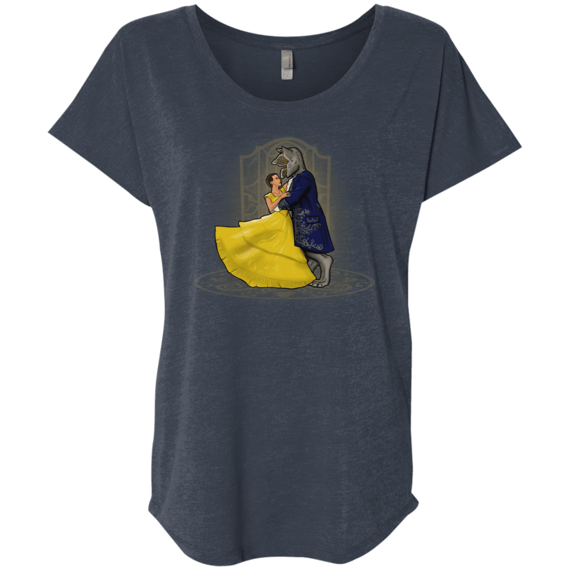 T-Shirts Vintage Navy / X-Small Eleveny the Beast Triblend Dolman Sleeve