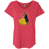 T-Shirts Vintage Red / X-Small Eleveny the Beast Triblend Dolman Sleeve