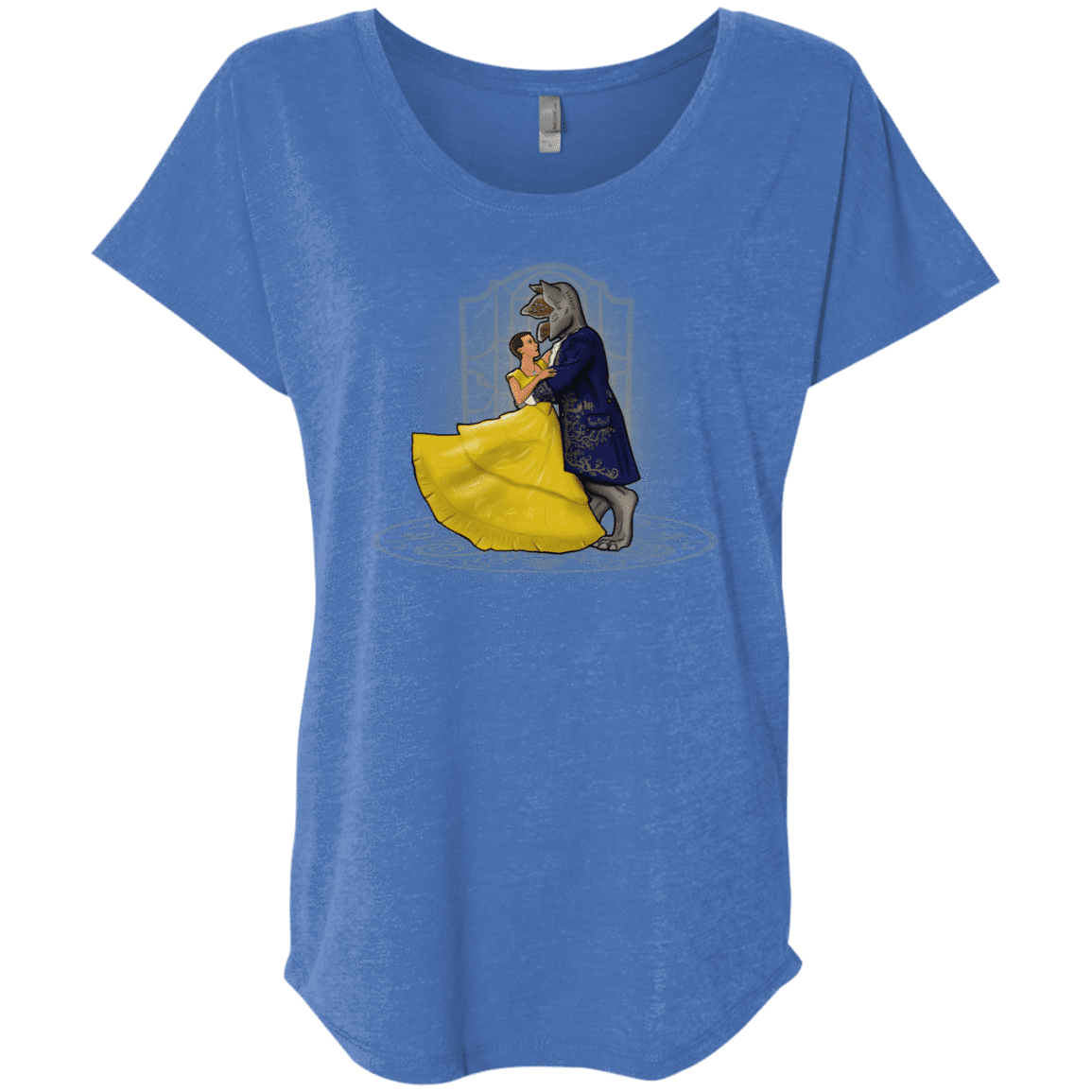 T-Shirts Vintage Royal / X-Small Eleveny the Beast Triblend Dolman Sleeve