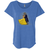 T-Shirts Vintage Royal / X-Small Eleveny the Beast Triblend Dolman Sleeve