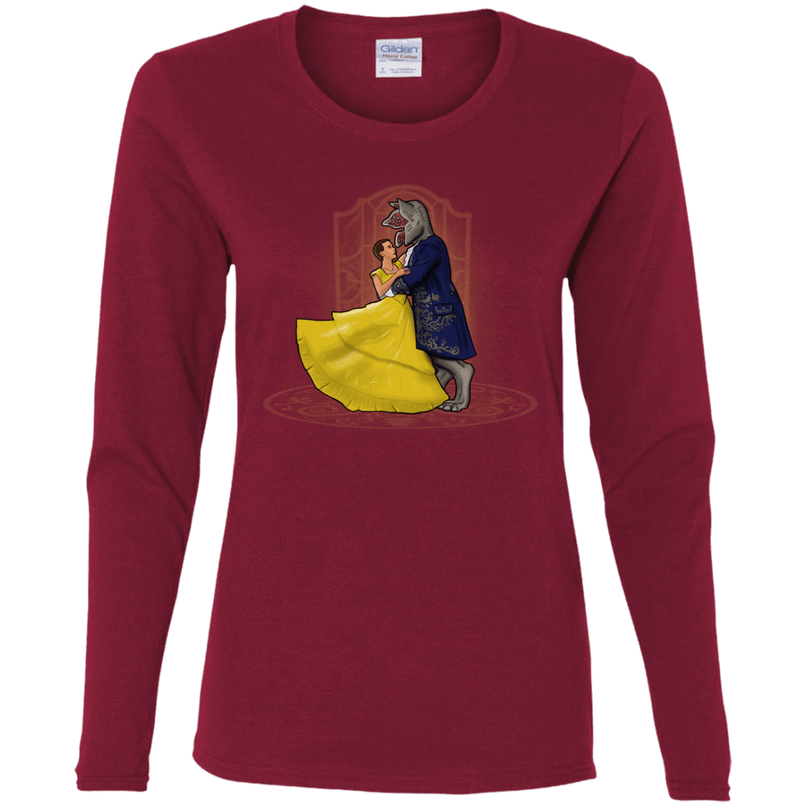 T-Shirts Cardinal / S Eleveny the Beast Women's Long Sleeve T-Shirt