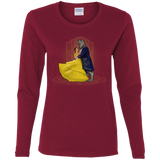 T-Shirts Cardinal / S Eleveny the Beast Women's Long Sleeve T-Shirt