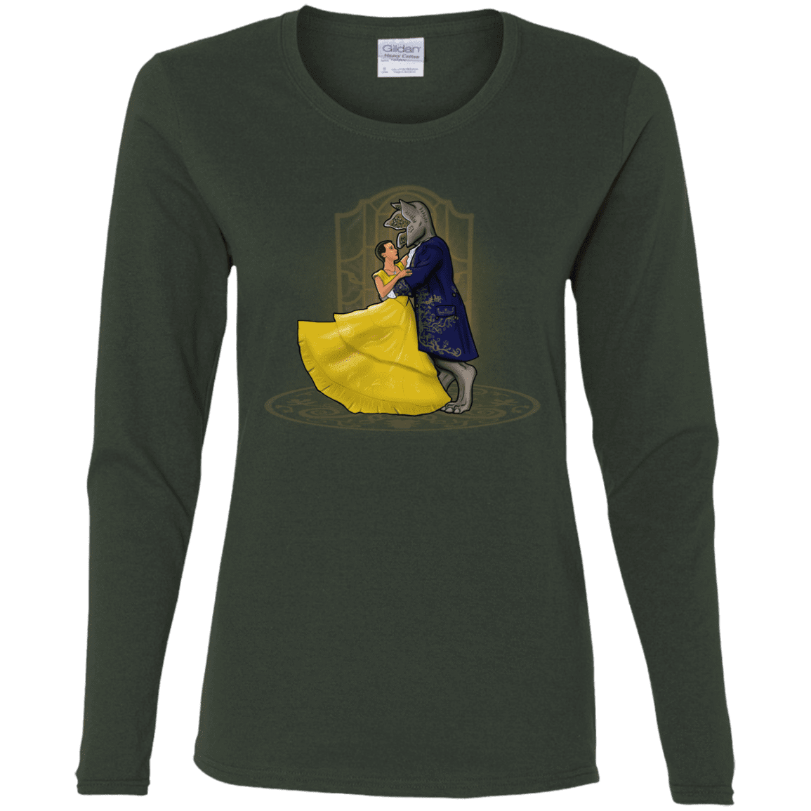 T-Shirts Forest / S Eleveny the Beast Women's Long Sleeve T-Shirt