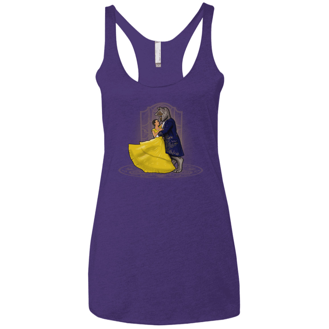 T-Shirts Purple Rush / X-Small Eleveny the Beast Women's Triblend Racerback Tank