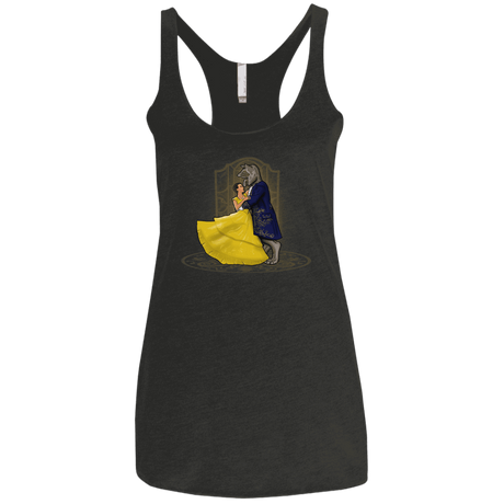 T-Shirts Vintage Black / X-Small Eleveny the Beast Women's Triblend Racerback Tank