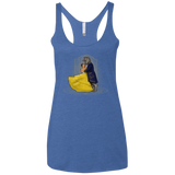 T-Shirts Vintage Royal / X-Small Eleveny the Beast Women's Triblend Racerback Tank