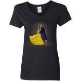 T-Shirts Black / S Eleveny the Beast Women's V-Neck T-Shirt