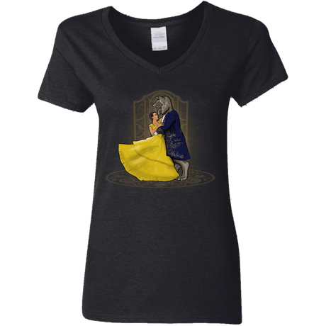 T-Shirts Black / S Eleveny the Beast Women's V-Neck T-Shirt