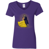 T-Shirts Purple / S Eleveny the Beast Women's V-Neck T-Shirt
