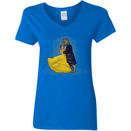 T-Shirts Royal / S Eleveny the Beast Women's V-Neck T-Shirt