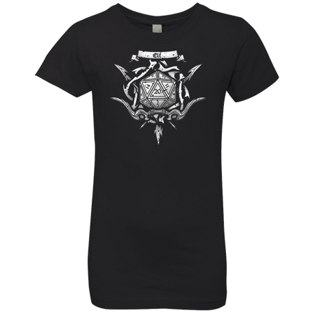 T-Shirts Black / YXS Elf Crest Girls Premium T-Shirt