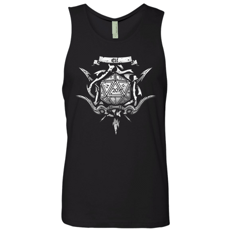 T-Shirts Black / Small Elf Crest Men's Premium Tank Top