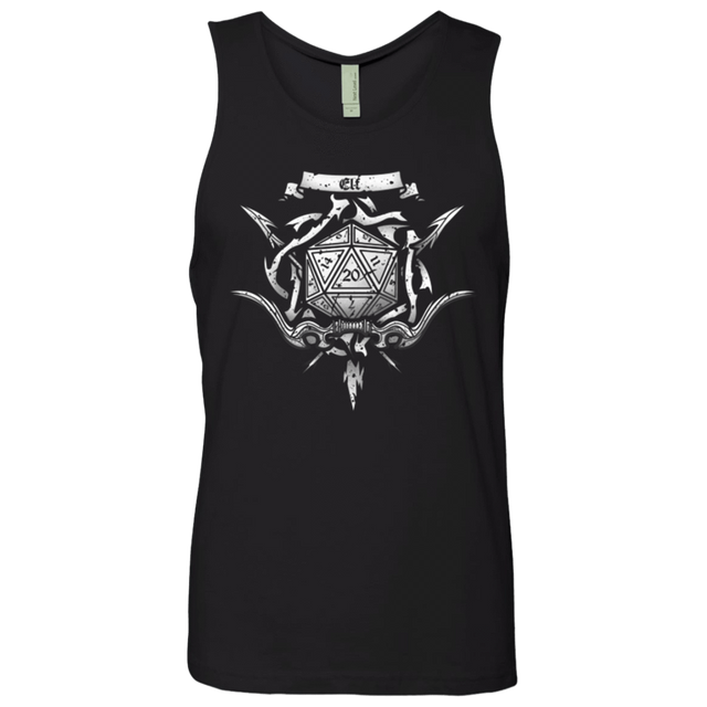 T-Shirts Black / Small Elf Crest Men's Premium Tank Top