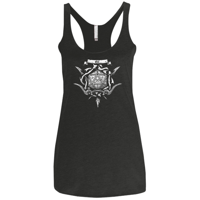 T-Shirts Vintage Black / X-Small Elf Crest Women's Triblend Racerback Tank