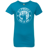 T-Shirts Turquoise / YXS Elf Made Girls Premium T-Shirt