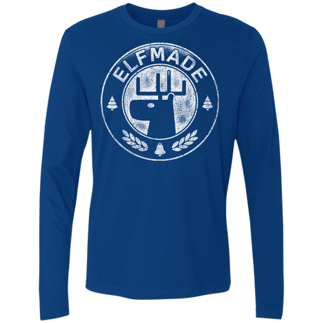 T-Shirts Royal / Small Elf Made Men's Premium Long Sleeve
