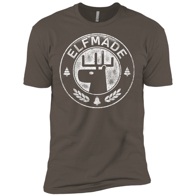 T-Shirts Warm Grey / X-Small Elf Made Men's Premium T-Shirt