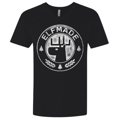 T-Shirts Black / X-Small Elf Made Men's Premium V-Neck