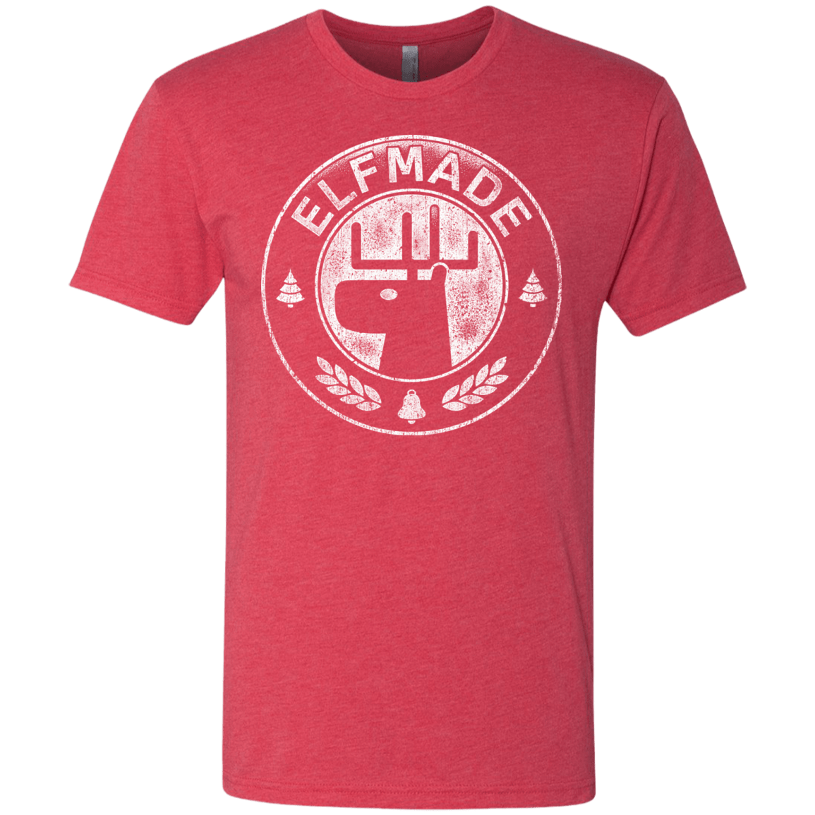 T-Shirts Vintage Red / Small Elf Made Men's Triblend T-Shirt